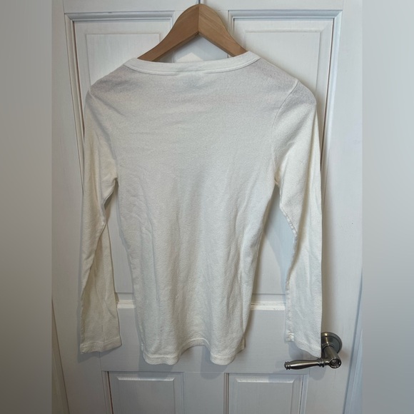 Michael Stars Women’s Sparkling Ceam Top O/S - Picture 3 of 3